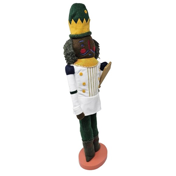 Simple Fabric Soldier Christmas 18" Nutcracker with Sword - Picture 2 of 5